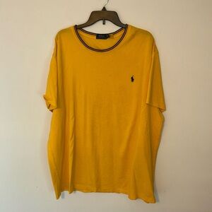 2XB Gold Polo Ralph Lauren Tee Shirt